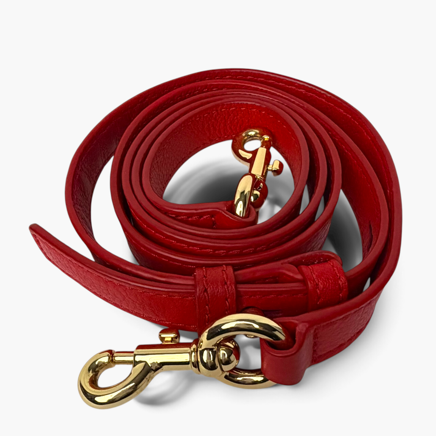 The Leather Small Tote Bag True Red