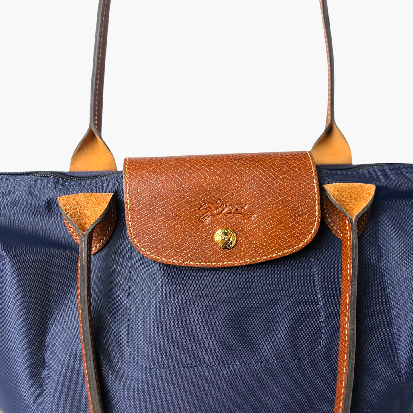 Medium Le Pliage Tote Navy