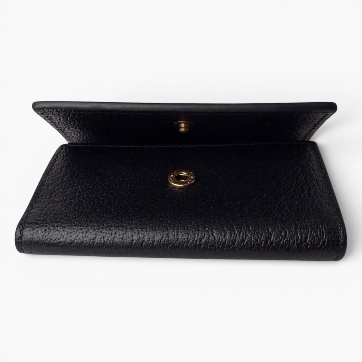 GUCCI GG Marmont Black Leather 6 Key Case