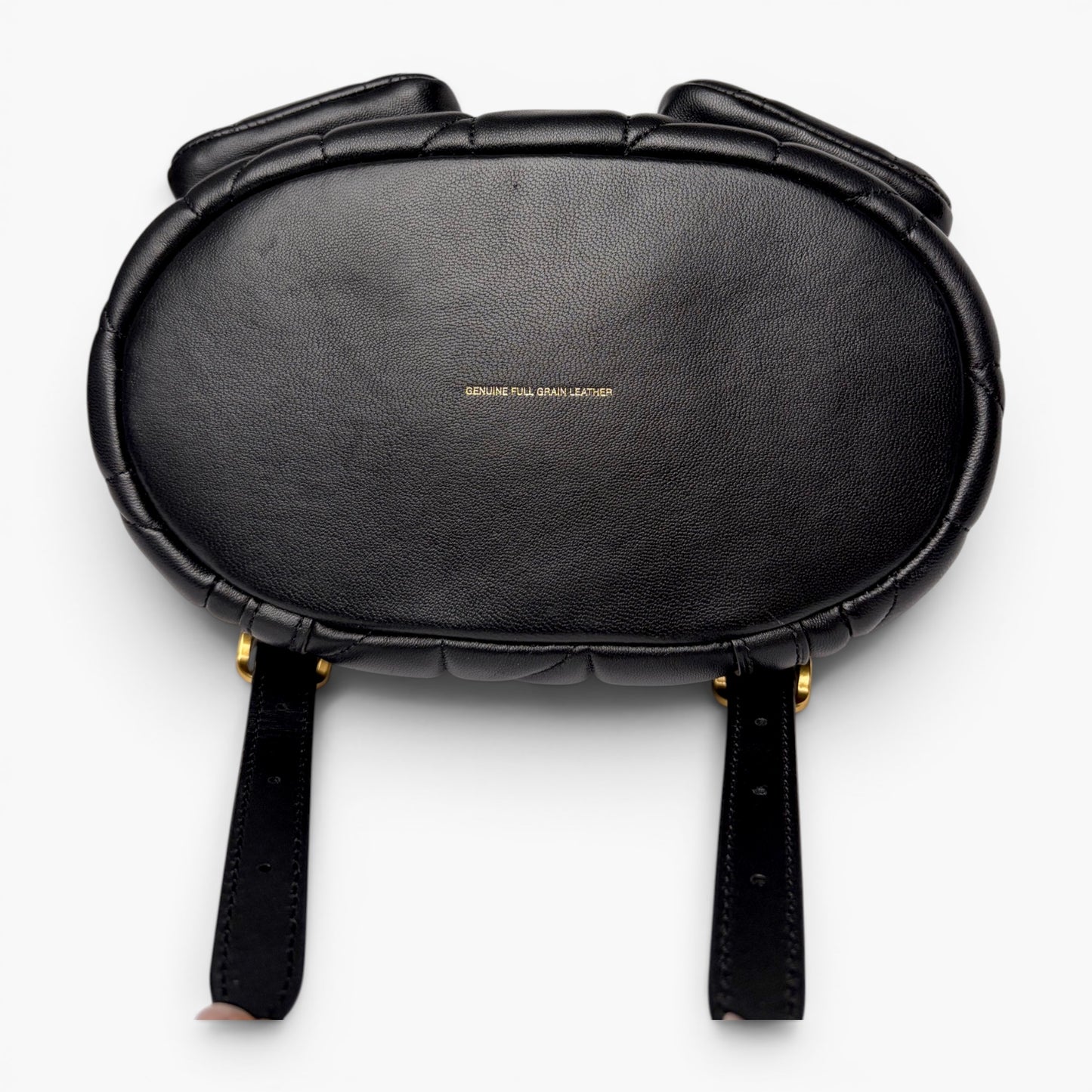Tabby Backpack With Quilting Black