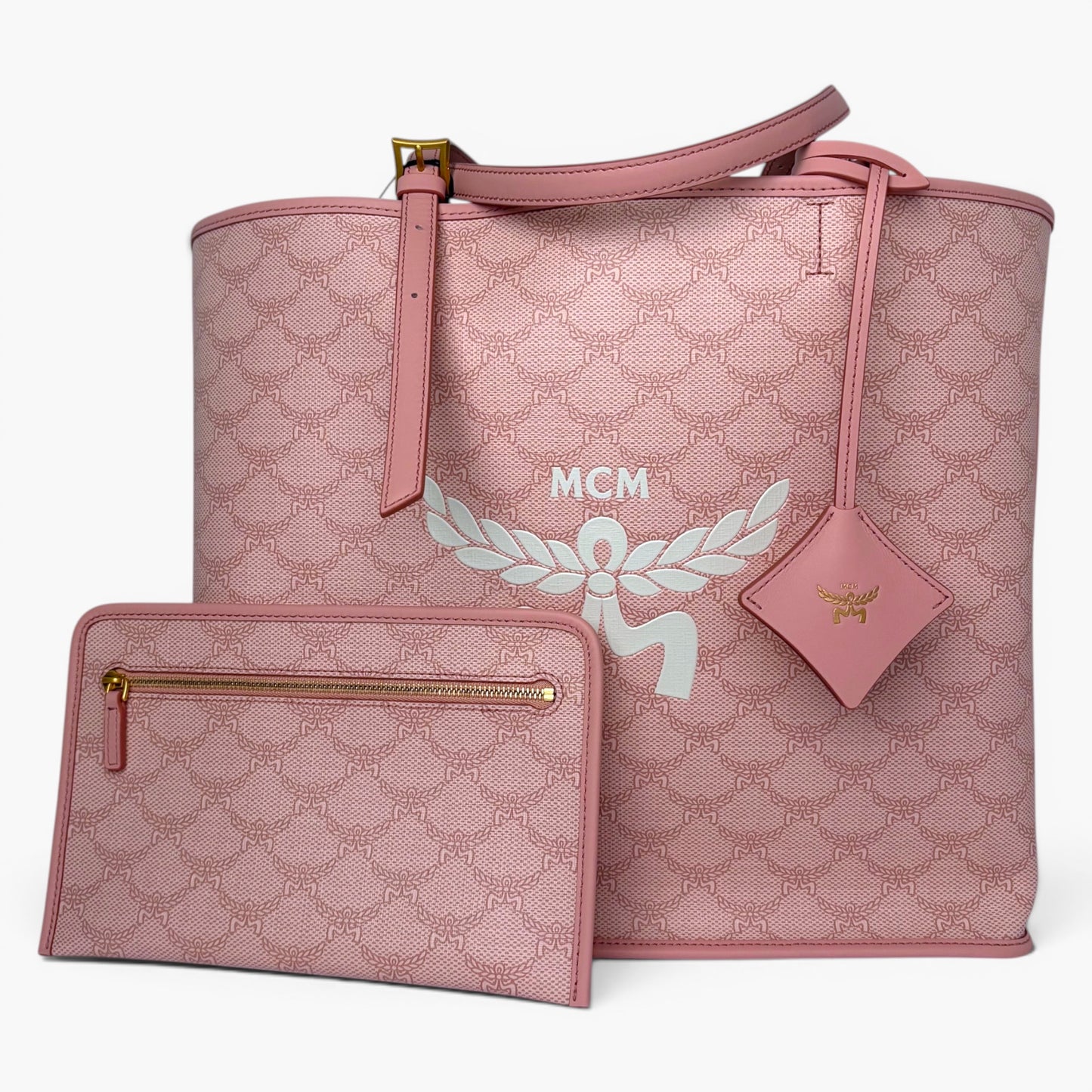 Himmel Lauretos Tote Silver Pink