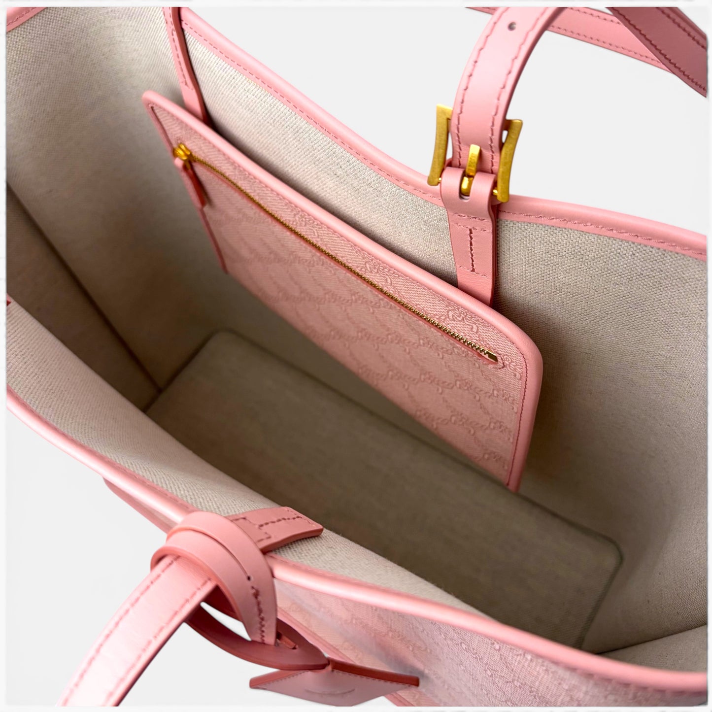 Himmel Lauretos Tote Silver Pink