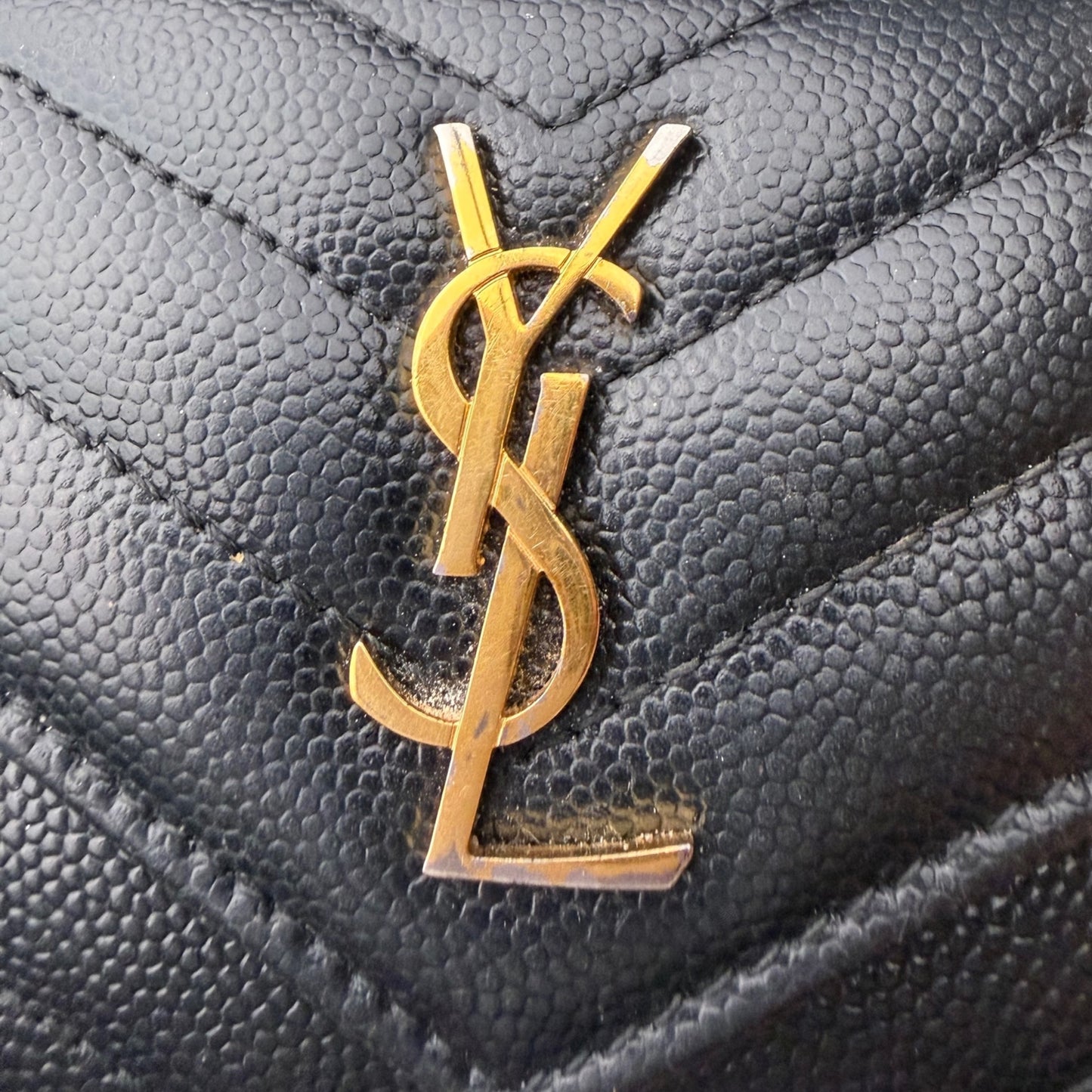 YSL Monogram Flap Card Case