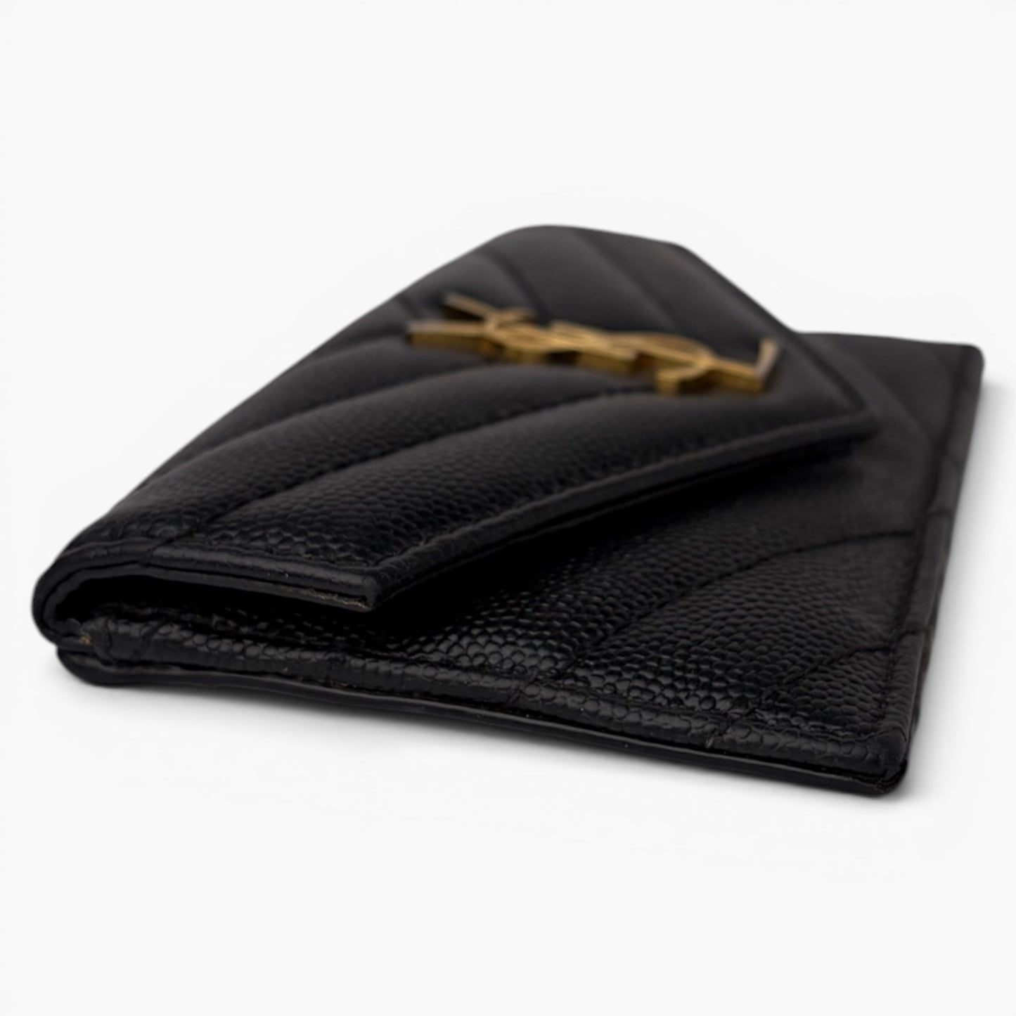 YSL Monogram Flap Card Case